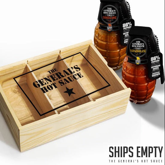 The General's Hot Sauce 1-Star Gift Box