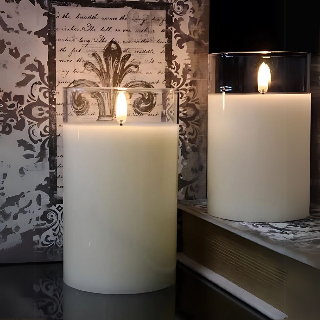 Simply Ivory Radiance LED Poured Candle