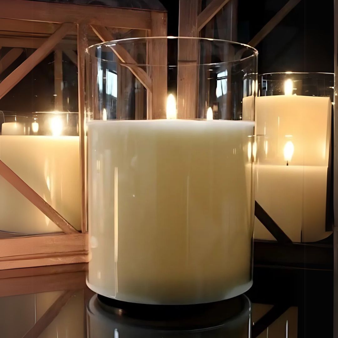 Simply Ivory Radiance LED Poured Candle