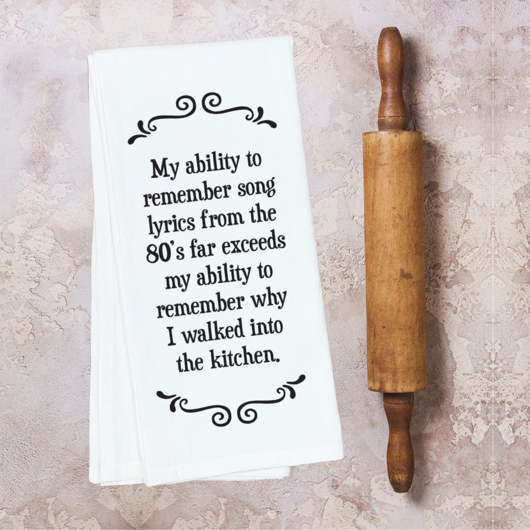 Funny Message Kitchen Towels