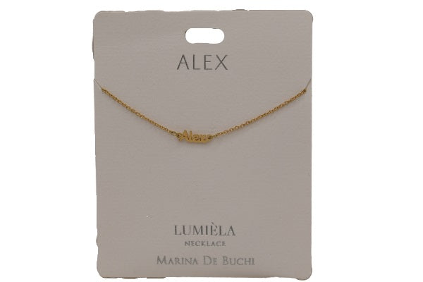 Mulberry Studios Personalized Name Necklaces - A through L