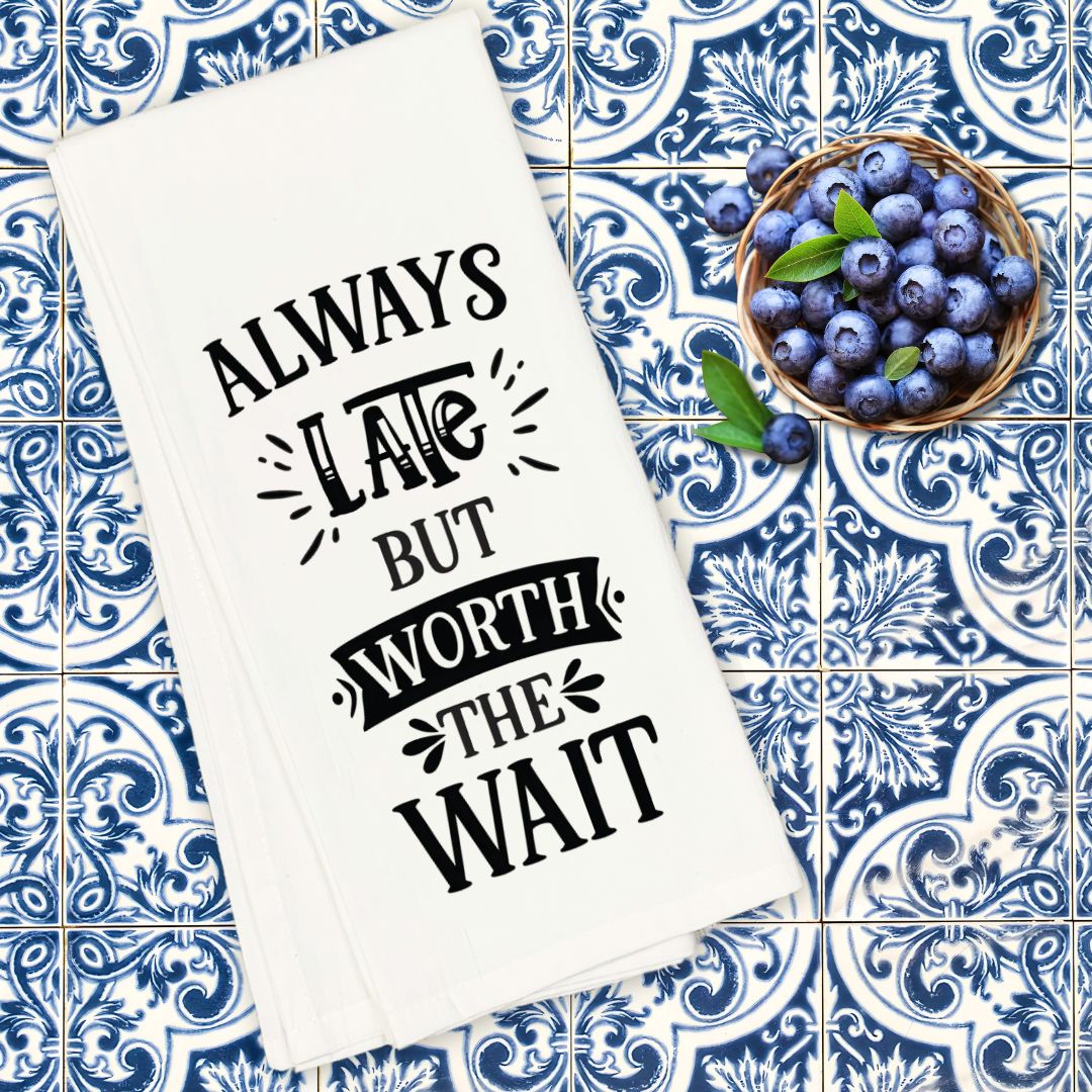 Funny Message Kitchen Towels