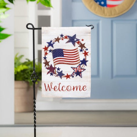 Evergreen Garden Flag - Summer & Patriotic