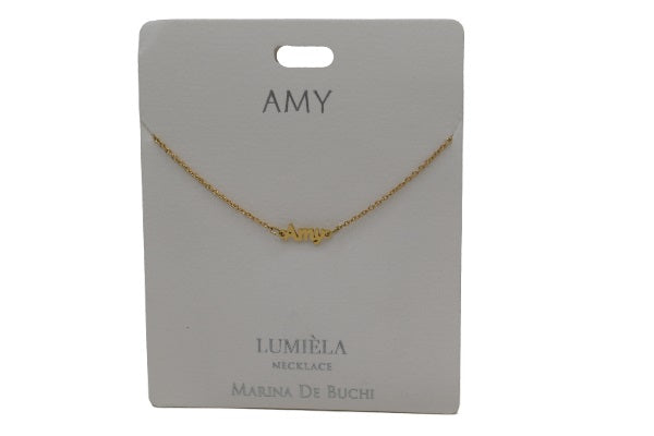 Mulberry Studios Personalized Name Necklaces - A through L