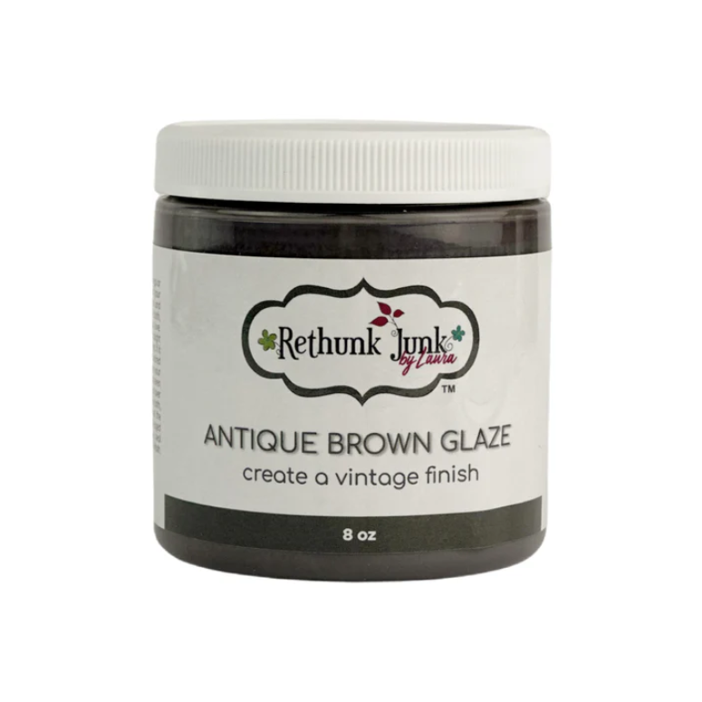 Rethunk Junk Glaze in Antique Brown High Cotton Decor