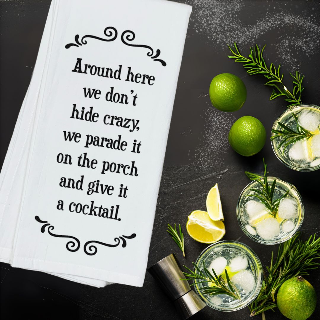 Funny Message Kitchen Towels