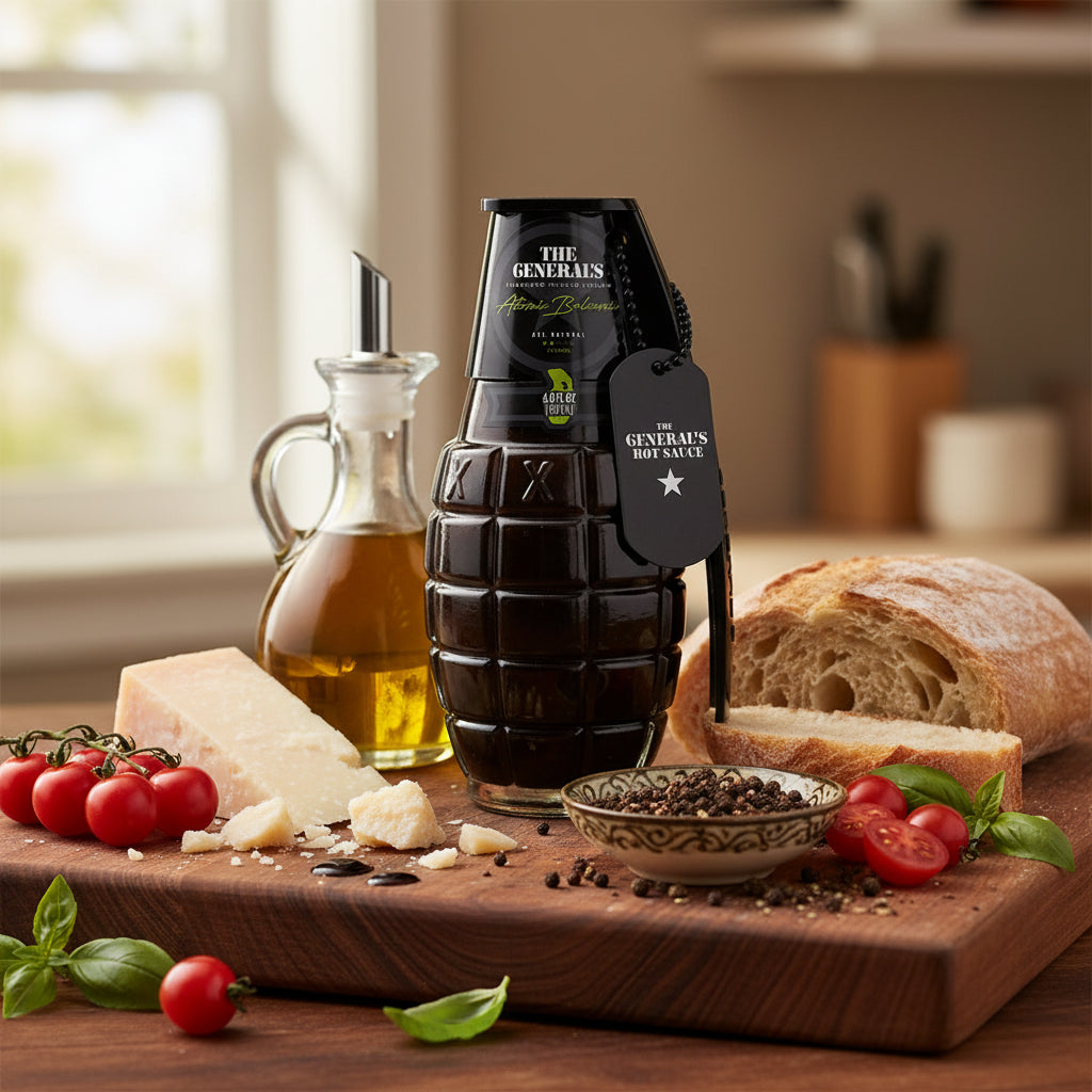 The General's Hot Sauce Atomic Balsamic