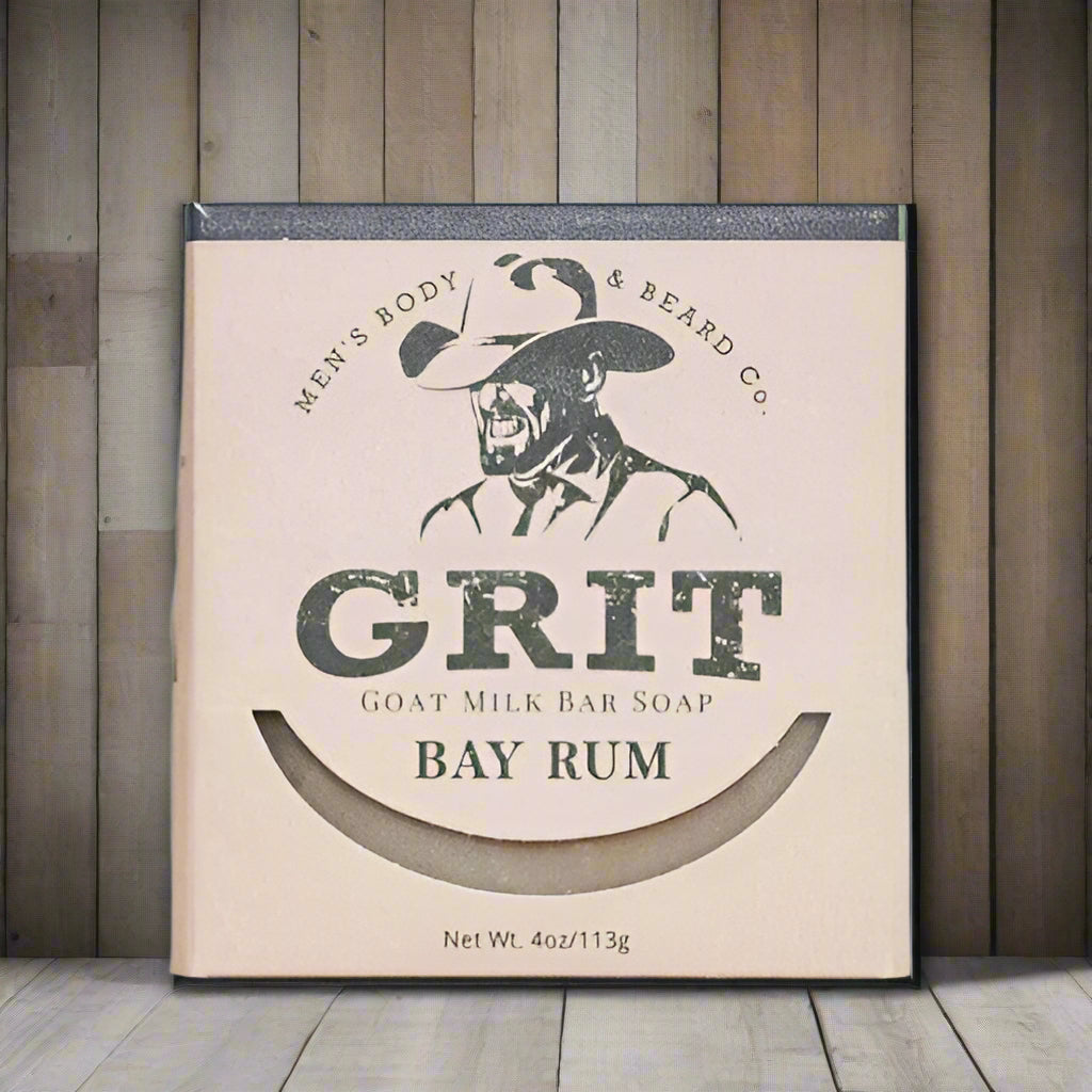 Grit Men's Body & Beard Co. Goat Milk Bar Soap