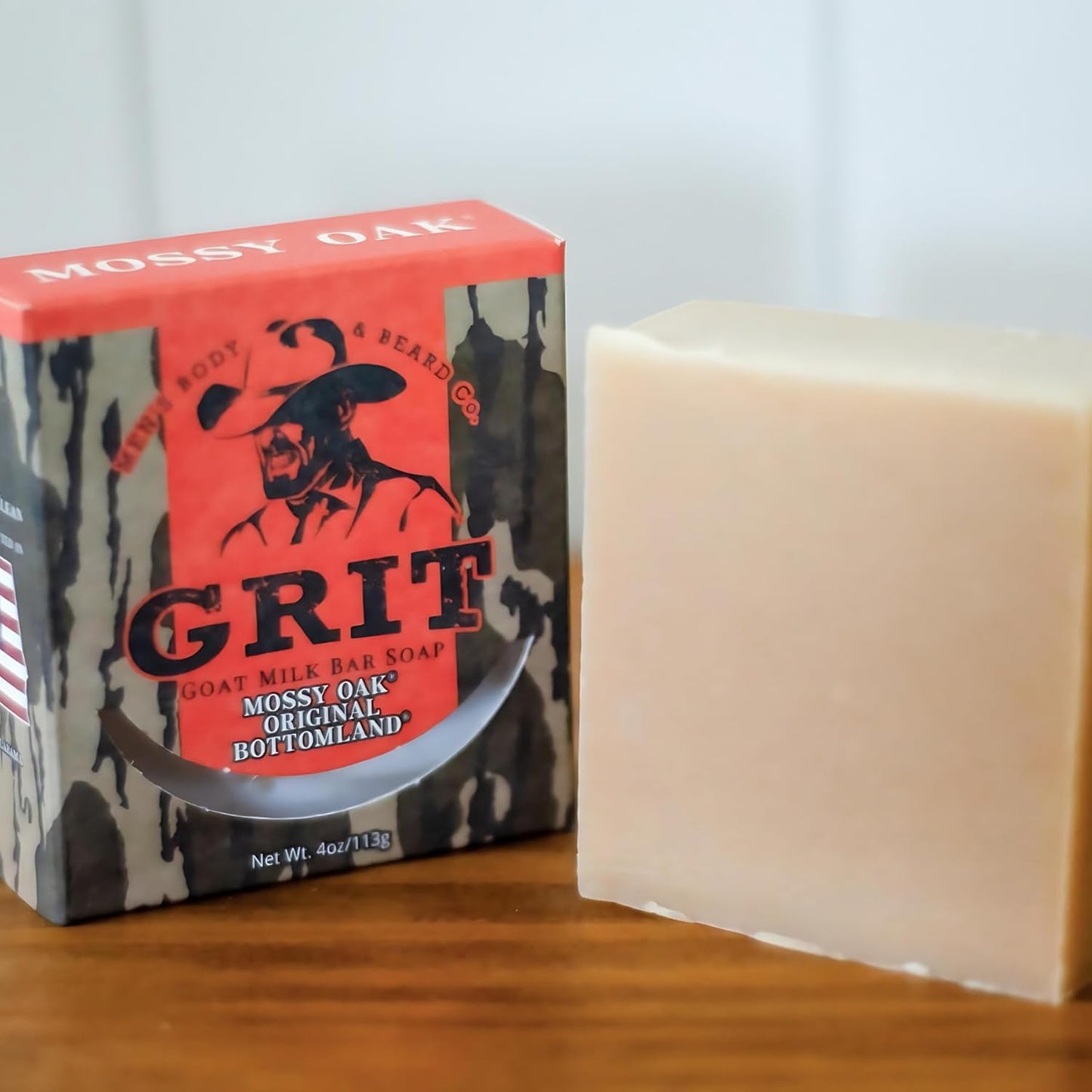 Grit Men's Body & Beard Co. Goat Milk Bar Soap