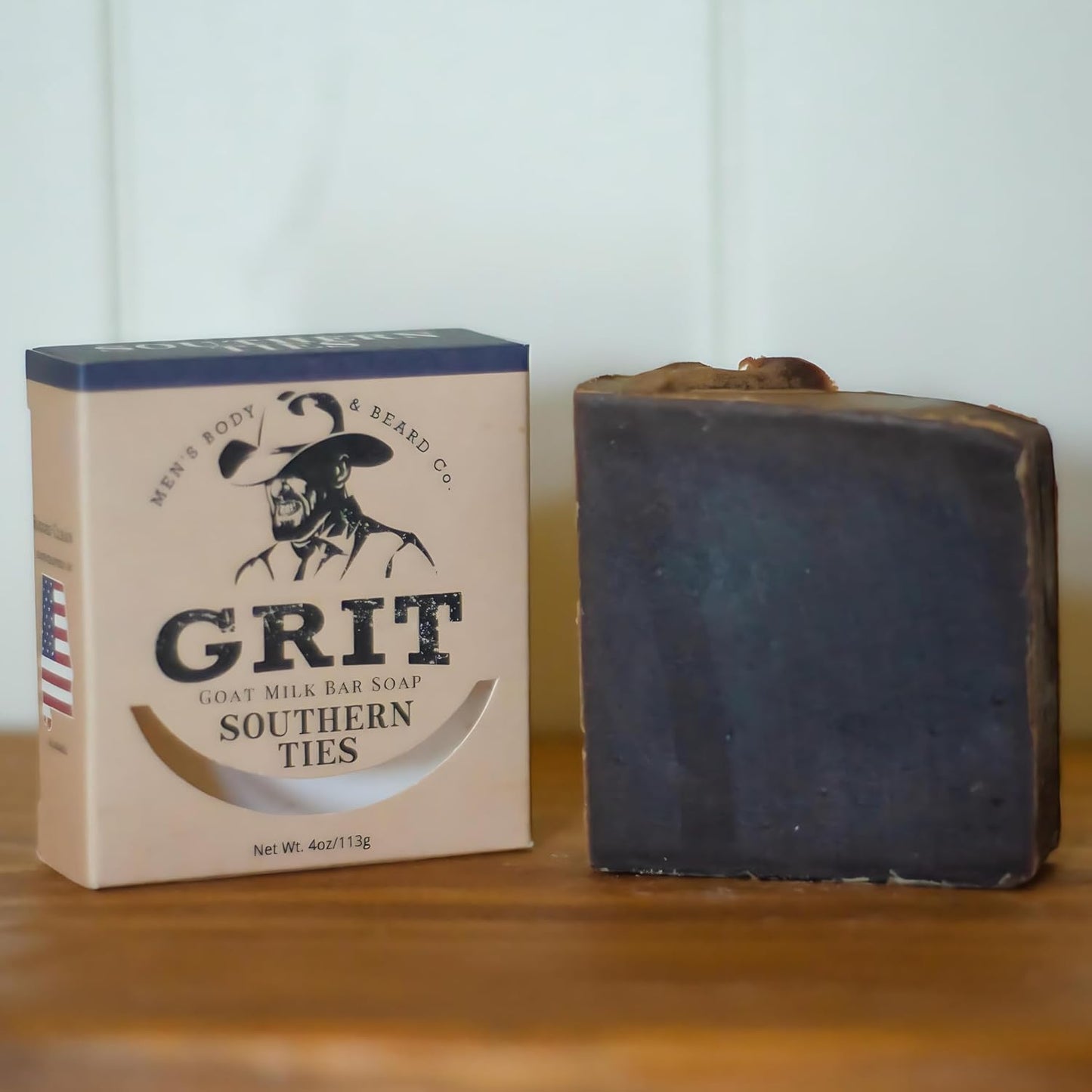 Grit Men's Body & Beard Co. Goat Milk Bar Soap
