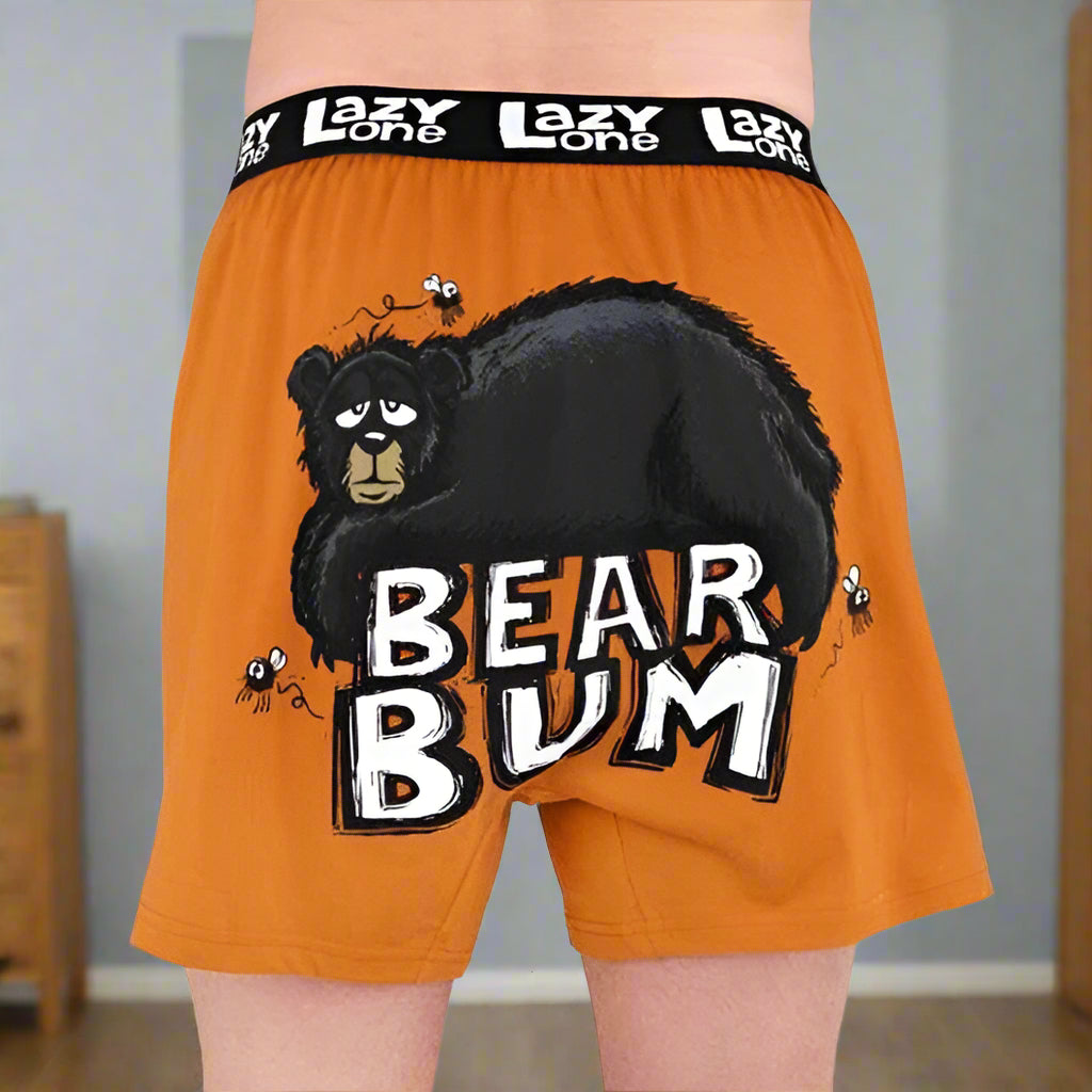 LazyOne Boxers - Bear Bum