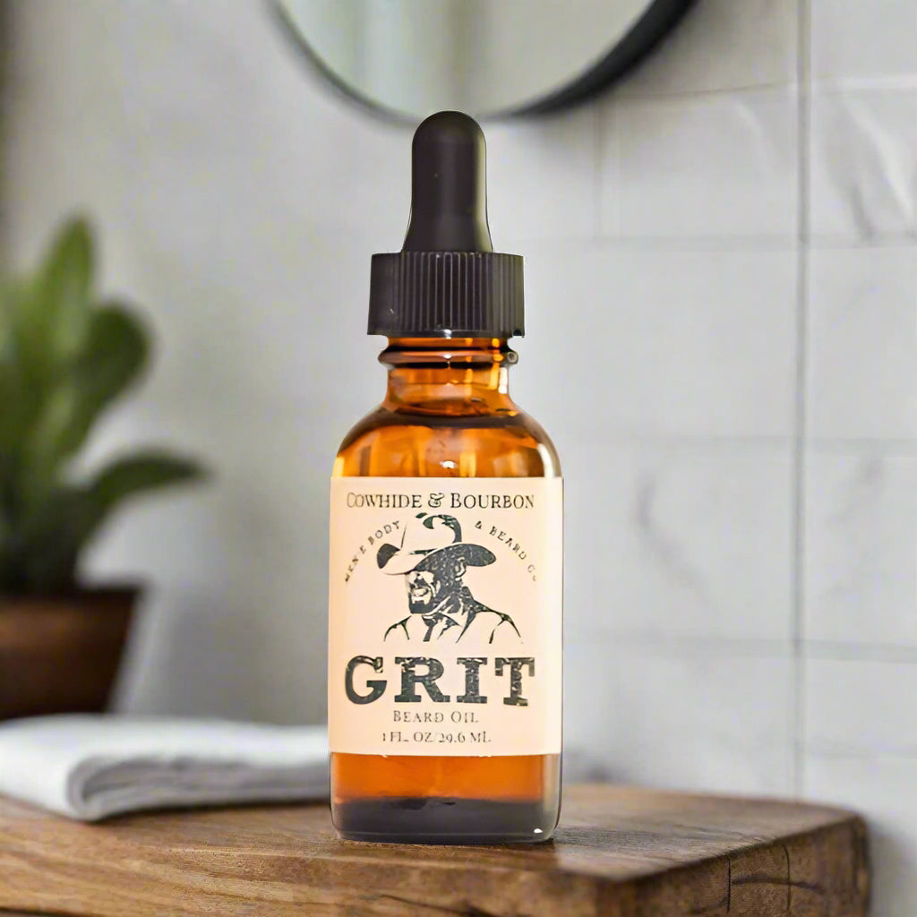 Grit Men's Body & Beard Co. Beard Oil