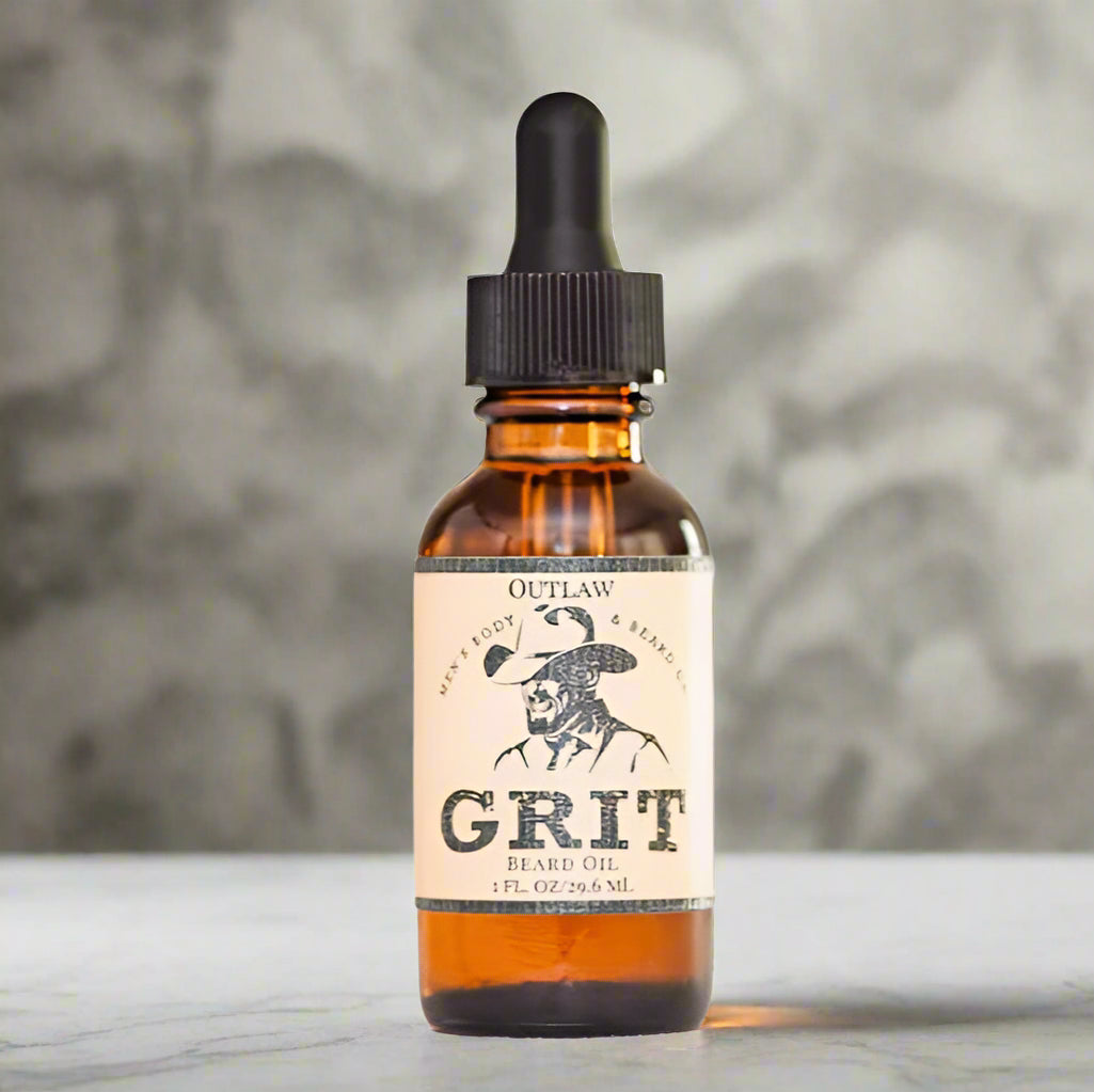 Grit Men's Body & Beard Co. Beard Oil