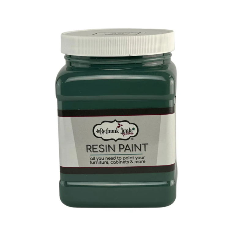 Rethunk Junk Resin Paint in Blue Spruce