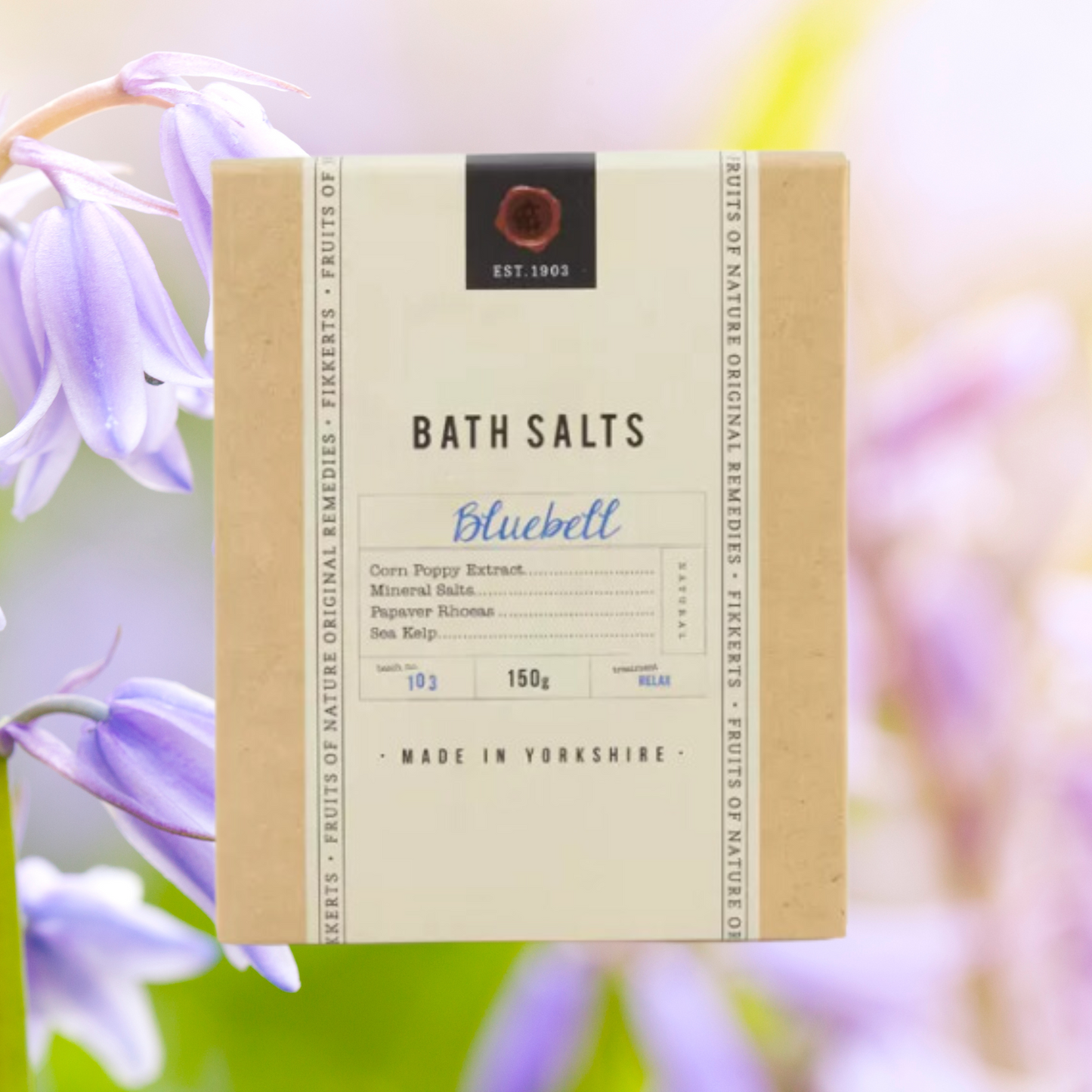 Fikkerts Fruits of Nature Bath Products - Bluebell Scent