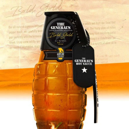 The General's Hot Sauce - Bold Gold