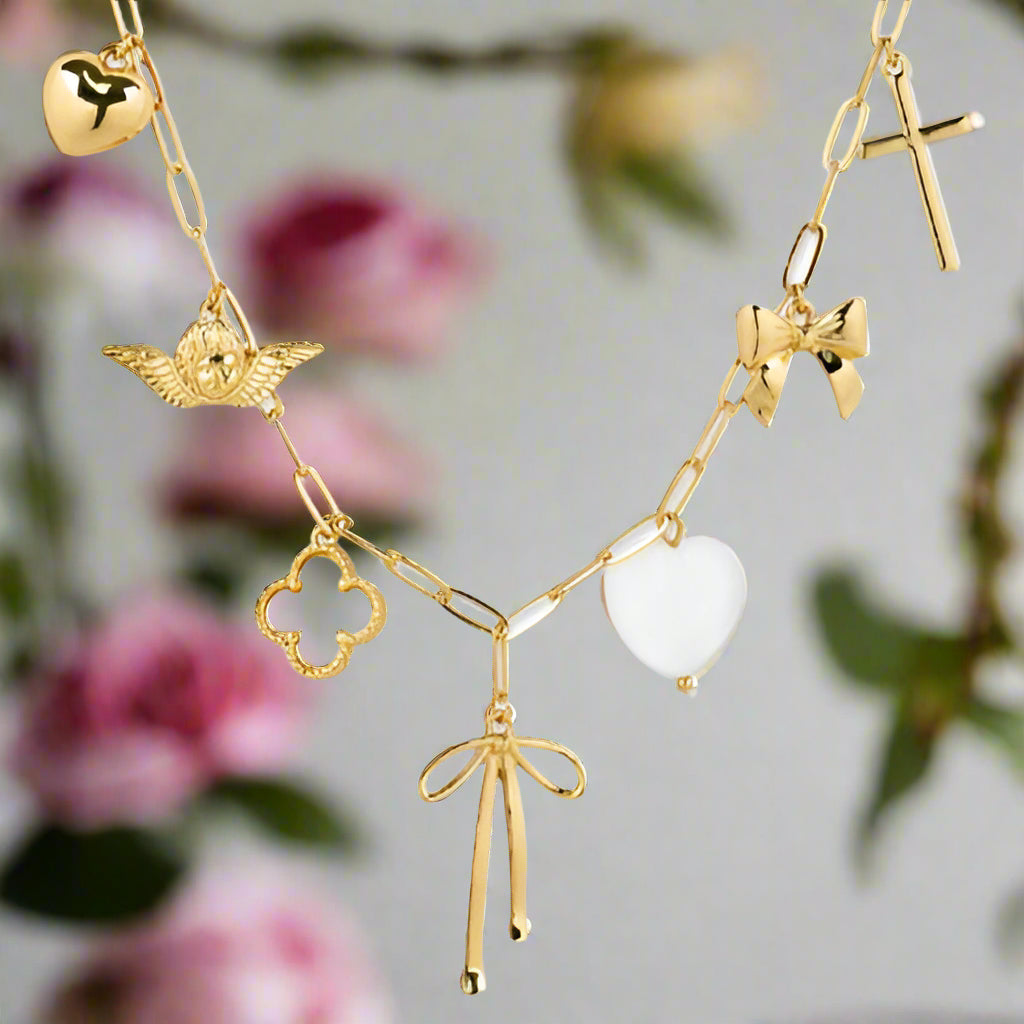 Gold Charm Jewelry