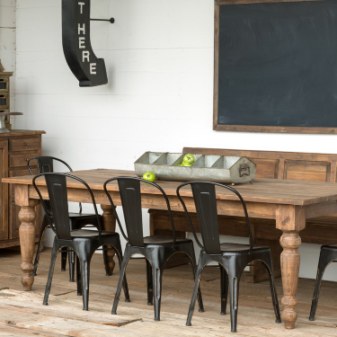 Park Hill Aged Pine Farm Table FLOOR MODEL - For Local Pick Up ONLY