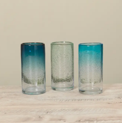 Glass Bubble Vase - Local Pick Up ONLY