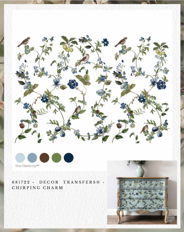 Decor Transfers - Chirping Charm