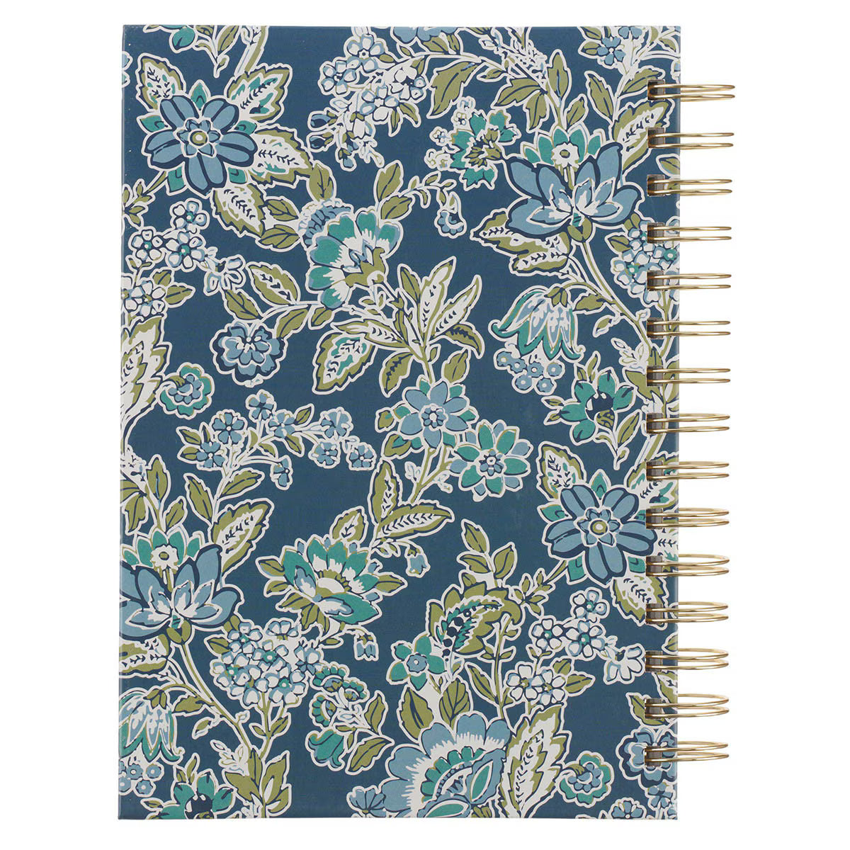 Morning Mercies Blue and Green Spiral Journal Lamentations 3:22-23