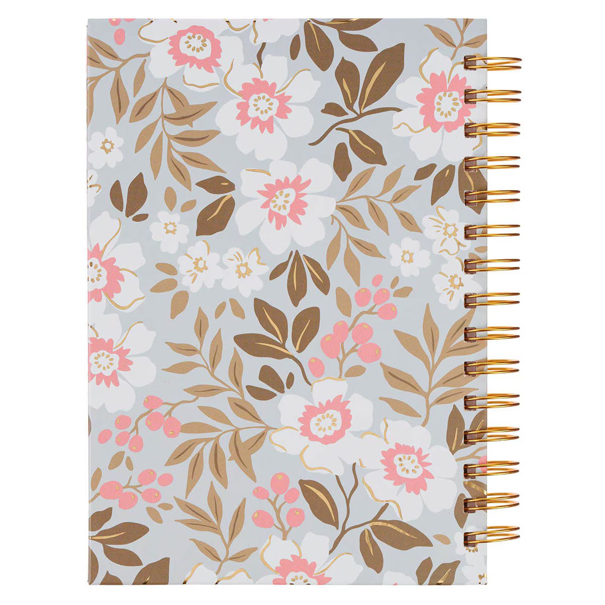 Things Are Possible White Poppy Spiral Journal Matthew 19:26