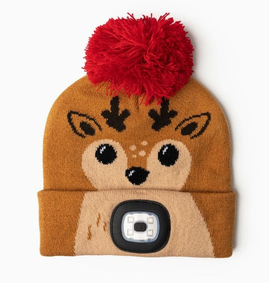 Christmas Night Scope Kids Beanie Hats