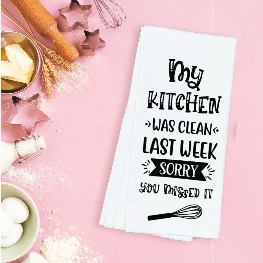 Funny Message Kitchen Towels