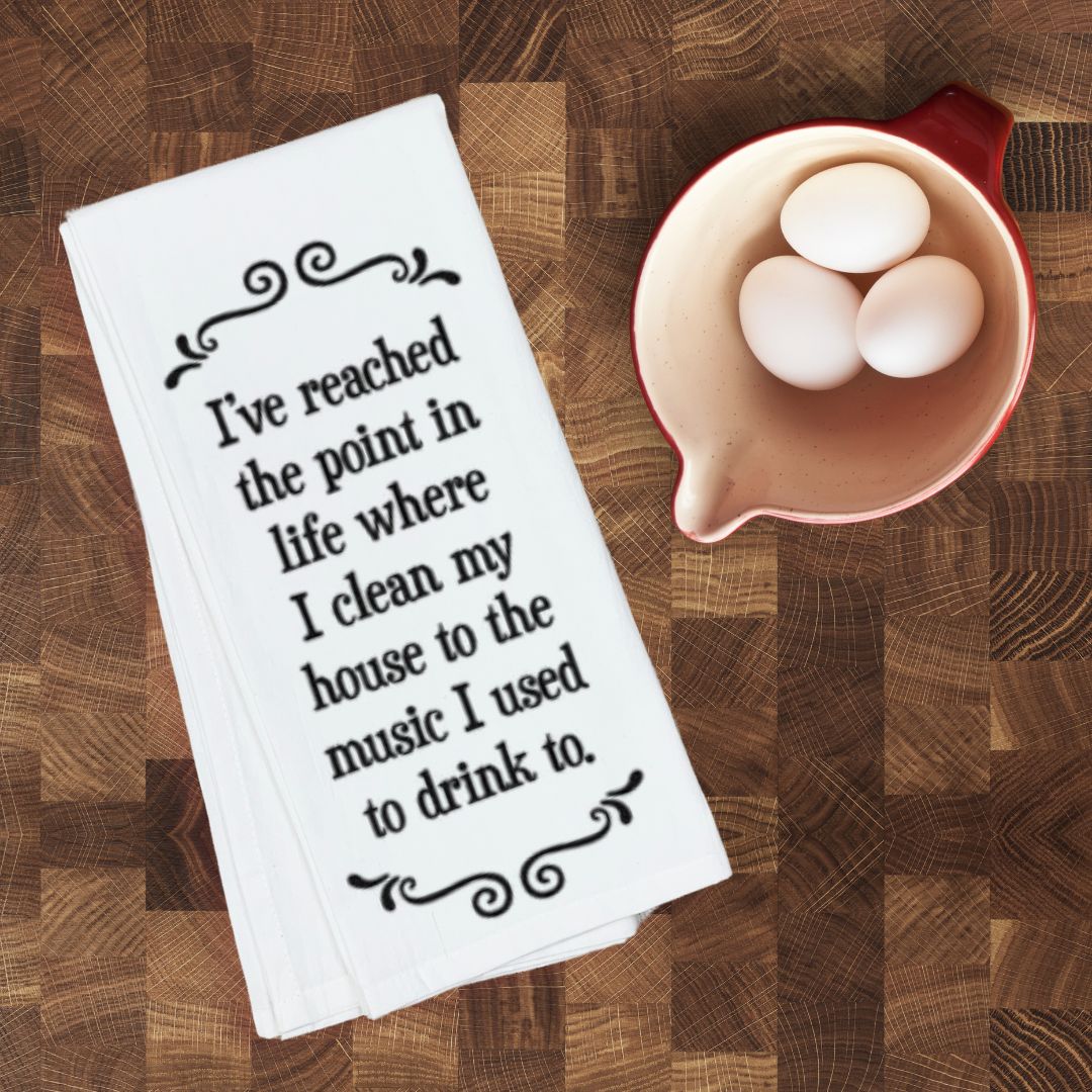 Funny Message Kitchen Towels