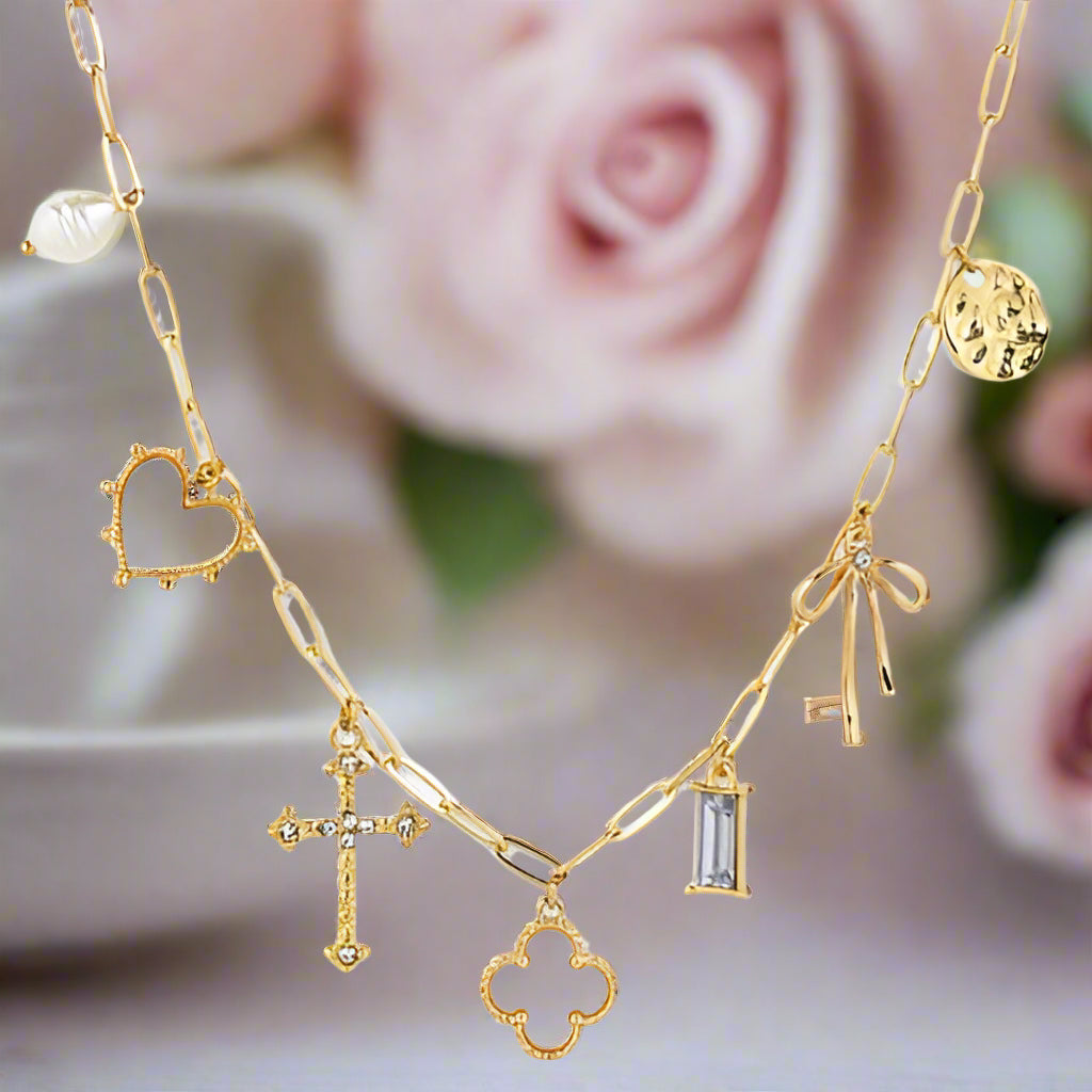 Gold Charm Jewelry