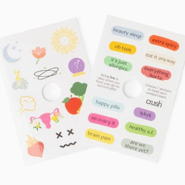 Crush Everything's Fine Pill & Vitamin Case