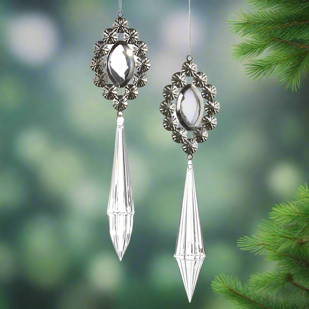 Crystal Drop Ornament
