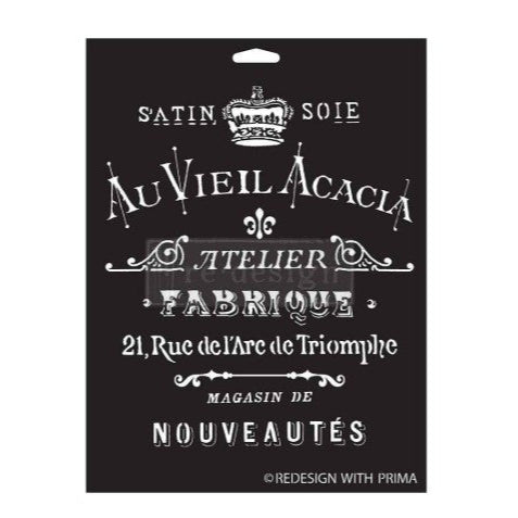 Decor Stencil - Satin Soie