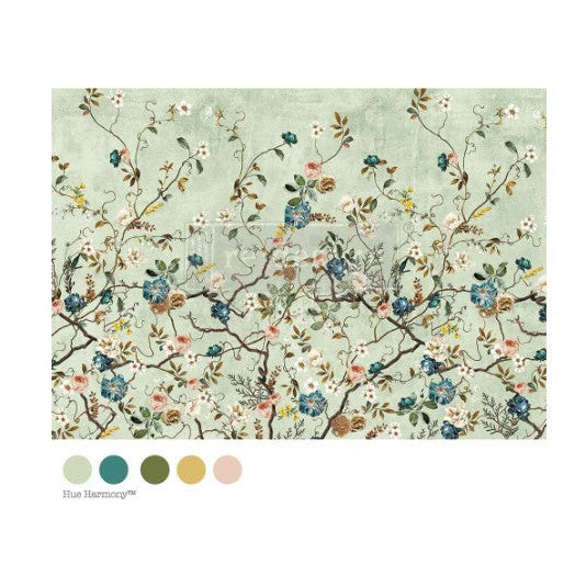 Decoupage Fiber - Blossom Perch