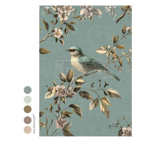 Decoupage Fiber - Blue Song