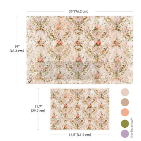 Decoupage Fiber Pack - Blushing Bloom