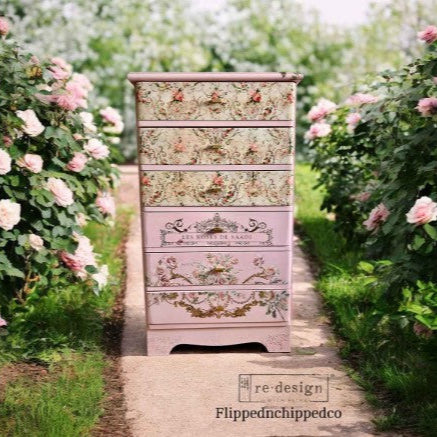 Decoupage Fiber Pack - Blushing Bloom