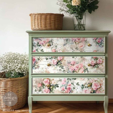 Decoupage Fiber Pack - Rosy Reverie