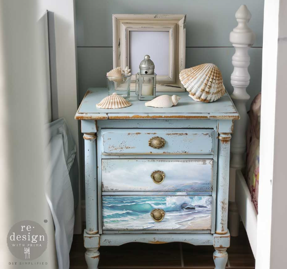 Decoupage Fiber Tissue Paper Pack - Seascape Melody
