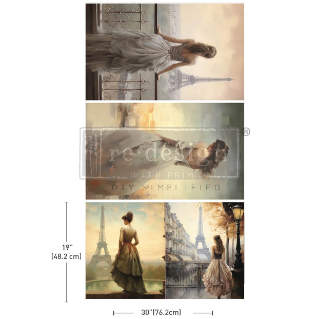 Redesign Decoupage Tissue Paper Pack - Bridal Bliss