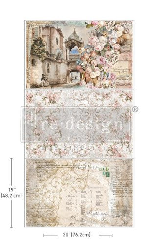 Redesign Decoupage Tissue Paper Pack - Old World Charm