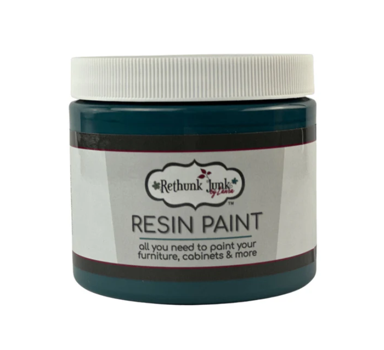 Rethunk Junk Resin Paint in Denim Blue