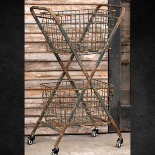 Park Hill Double Market Cart - For Local Pick Up ONLY