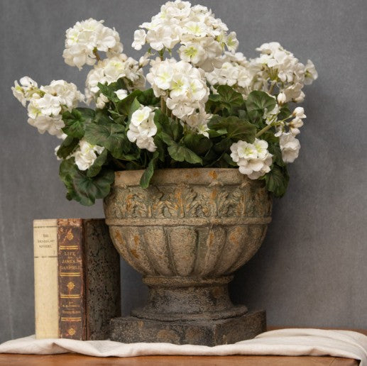 Etched Leaf Planter