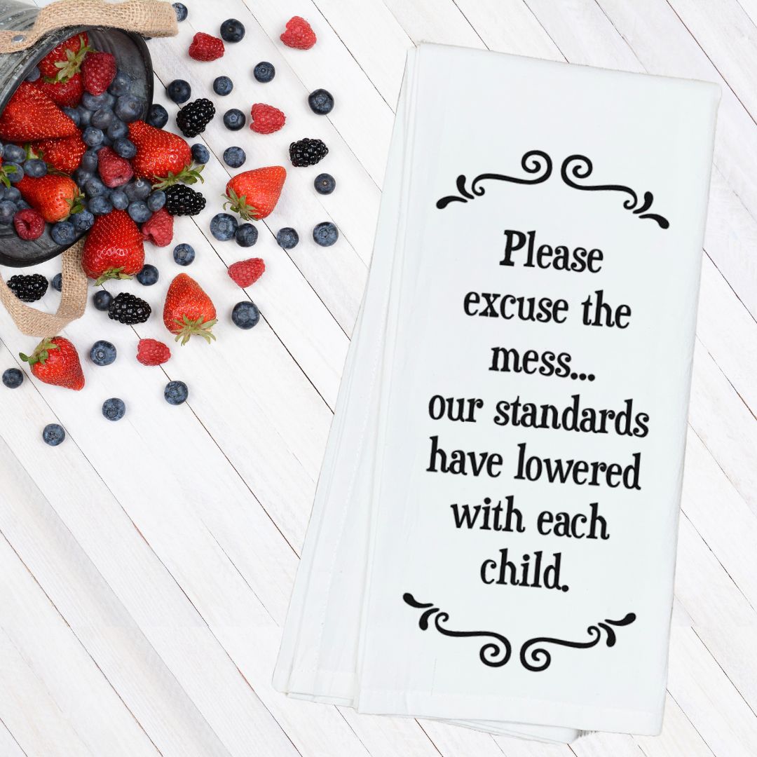 Funny Message Kitchen Towels