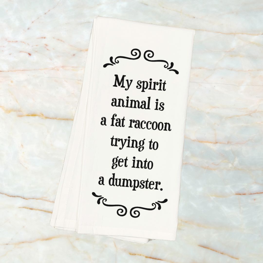 Funny Message Kitchen Towels