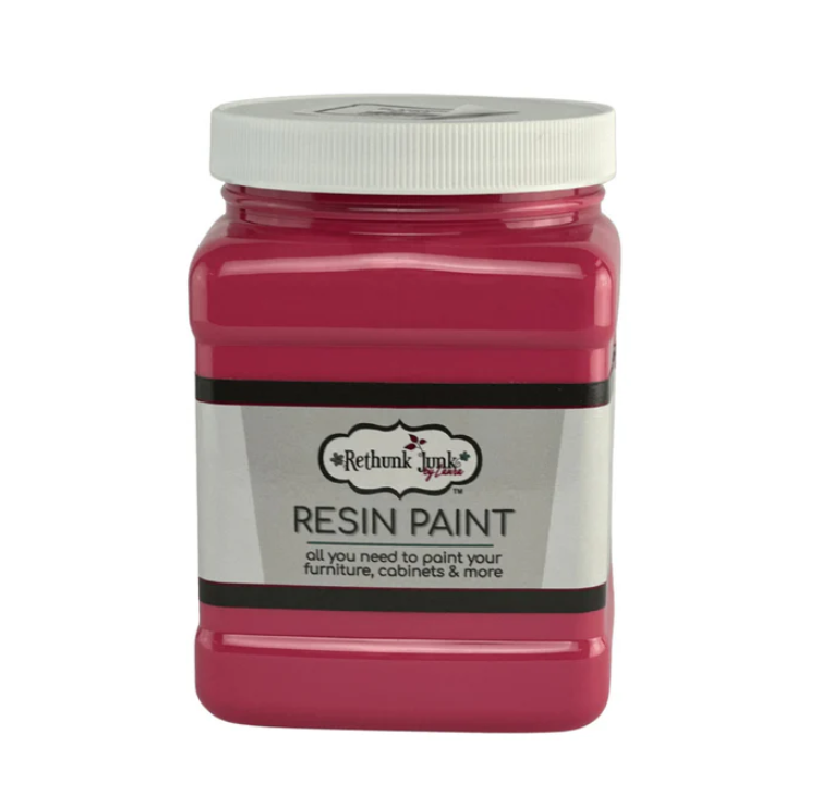 Rethunk Junk Resin Paint in Flamingo