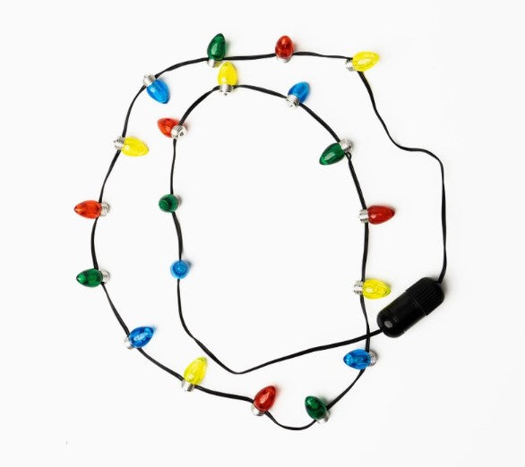 Losta Holiday Light Bulb Necklace with 20 Lights