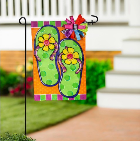 Evergreen Garden Flag - Summer & Patriotic
