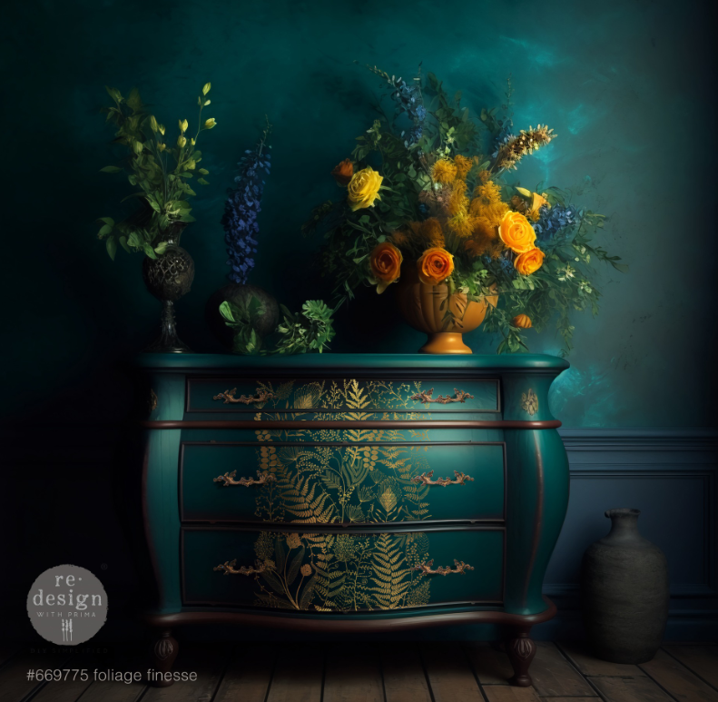 Decor Transfer® by Kacha in Gold Foil - Foliage Finesse